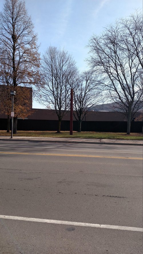 Village of Painted Post Pole Restoration Before
